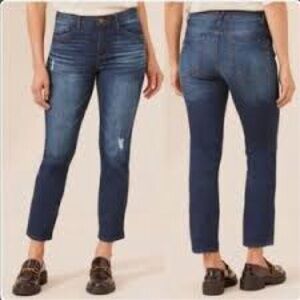 Democracy “Ab”technology Distressed Denim Jeans Size 2